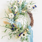 Blue Petite Wreath